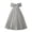 00@Silver450, variant on Kiijoy Girls Formal Off Shoulder Maxi Dress Satin Evening Gown Party Dress, Sizes 8-17