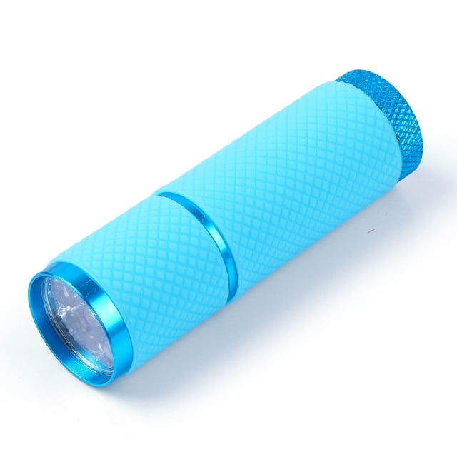WIFKLSIIPG Mini UV LED Nail Lamp for Gel Nails 9 LED Flashlight Portability Nail Dryer Machine Nail Art Tools UV Light