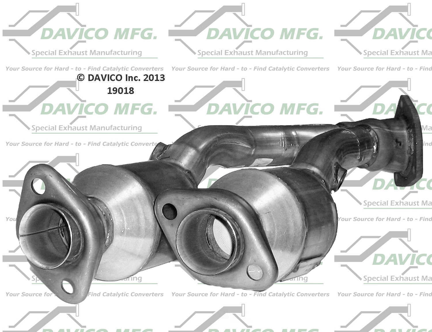 Davico Mfg 19018 Direct-Fit Catalytic Converter