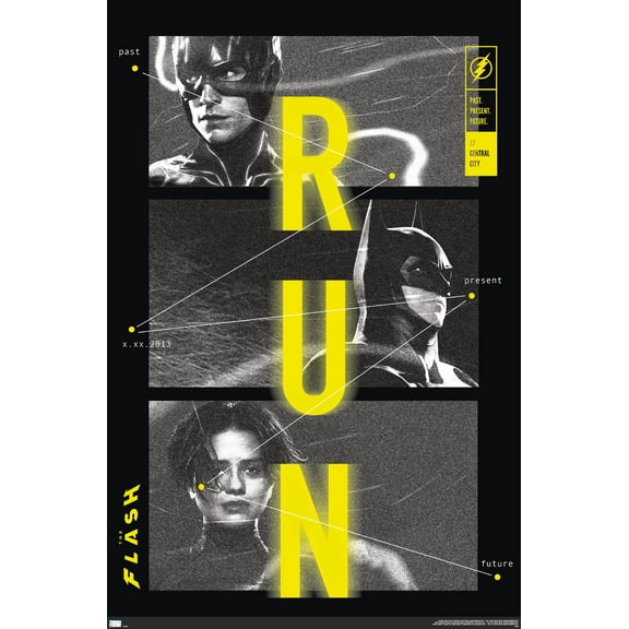 DC Comics Movie The Flash - Trio Wall Poster, 22.375" x 34"