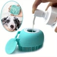 thumbnail image 4 of ¡Campaña con descuento!Extrusión del cepillo del masaje del cepillo del baño del silicón del animal doméstico para el gel de ducha, 4 of 4