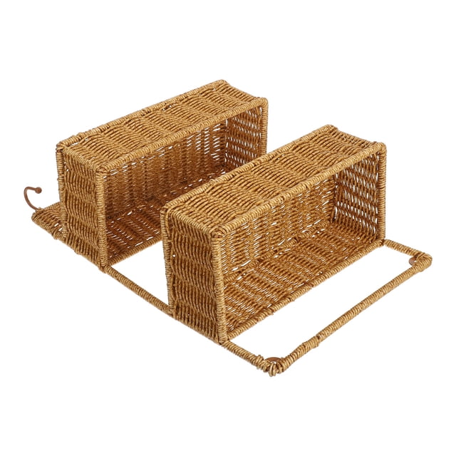 WEUVEB Cesta Colgante Multifuncional De Plástico Para Y Verduras Con Integrados