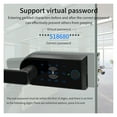 thumbnail image 4 of Smart Glass Door Lock Push Inside Partition Office Security Password, Card and Key to Unlock, 4 of 9