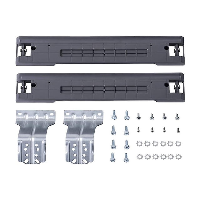 Kit de apilamiento shaofei SKK-7A para Lavadora y secadora Color Plata