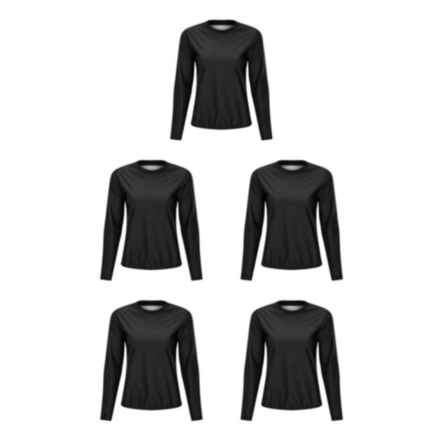 Maytalsory Ensemble de Sauna Tendance pour Femmes, Hauts Taille Haute Noirs TG 5ensemble