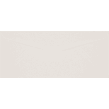 LUXPaper #10 Regular Envelopes, 4 1/8 x 9 1/2, White Linen, 50/Pack