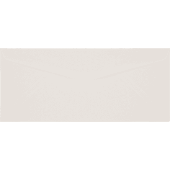LUXPaper #10 Regular Envelopes, 4 1/8 x 9 1/2, White Linen, 50/Pack