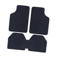 thumbnail image 4 of Colaxi 5Pcs Automotive Floor Mats Auto Foot Pad Protector Easy to Install Front and Rear Mats for Automobile Truck Attachments Black, 4 of 8
