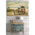 thumbnail image 2 of Cannon Beach, Oregon, Beach Cruisers (36x54 Giclee Gallery Art Print, Vivid Textured Wall Decor), 2 of 3