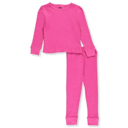 Ice2O Little Girls' Toddler 2-Piece Thermal Long Underwear Set (Sizes 2T -