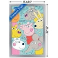thumbnail image 3 of Peppa Pig - Grid Wall Poster, 14.725" x 22.375" Framed, 3 of 5