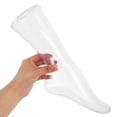 thumbnail image 2 of Shisuyan Clear Toe Up Foot Mannequin Model For Socks Display Practical Model For Stockings Anklets And Shoes Inverted Foot Stand, 2 of 8