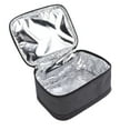 thumbnail image 2 of Calentador de alimentos eléctrico portátil y bolsa aislante para comidas para llevar, lonchera calentada por USB de color gris claro, 2 of 8