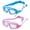 Blue+Purple, variant on Hariumiu Swimming Goggles for Kids 6-14 with Ear Plugs, UV resistant Anti-Fog Adjustable Swimming Goggles for Swimming Pool Beach Boys Girls