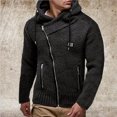 thumbnail image 1 of LOVZFMLL Cardigan for Women Men's Fashion Fall Winter Sweater Loose Large Size Solid Color Sweater, 1 of 4