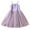 Purple, variant on LYMAYTER Kids Girls Princess Dresses Baby Halter Multi-color Party Gown for 1-12T Toddler Beach Sundress Dress