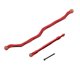thumbnail image 1 of Varilla de dirección de aleación de aluminio modelo remoto 1/10 para piezas de actualización de camiones Axial 90048 90053 / rojo Sunnimix Varilla de dirección de aluminio, 1 of 6