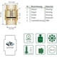 thumbnail image 4 of inch Check Valve High Quality Brass Heavy Duty Rustproof Leakproof for Pump, Fountain, Washing Machine, Garden, Rain Butts, Barrel, 4 of 5