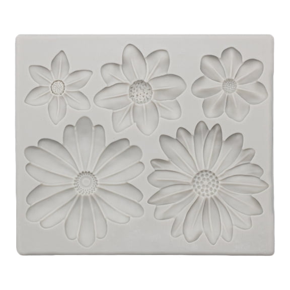 Daisy Shape Fondant Mold Biscuits Mold DIY Cartoon Press Baking Mold Birthday Cookie Tools Cake Decorating Tools