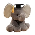 thumbnail image 2 of BotaniNest Adorable Graduation Toys Elephant Hat Stuffed Animal For All Ages Ideal For Indoor And Outdoor Use, 2 of 7