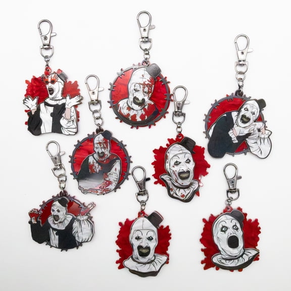 Terrifier Layered Acrylic Keychains