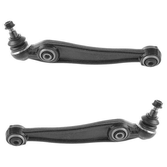 TRQ Front Lower Rearward Control Arm w/ Balljoint Pair Kit for BMW X5 X6 Hybrid PSA62330