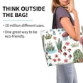 thumbnail image 2 of Balery Frog and Forest Plants Bolsa Tote Estilo Estético con Cremalleras, Bolsa de Hombro, Bolsa de Compras Grande y Plegable, 2 of 8
