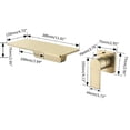 thumbnail image 2 of Waterfall Bathroom Sink Faucet, 2 of 8