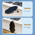 thumbnail image 4 of Almohadilla para Reposabrazos de Escritorio para Computadora, Reposamuñecas Ergonómico Plegable,Soporte para Teclado,Reposabrazos,Extensor,Soporte para Alfombrilla Ratón, Estante A, 4 of 8