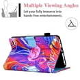 thumbnail image 4 of Case for Kindle Fire 7 inch 2019 Cover for Kindle Fire 7 7th/5th Gen 2017/2015, Allytech Shockproof PU Leather Folding Stand Cover with Pencil Holder Card Slots for Fire 7 9th Gen 2019, Pink Flamingo, 4 of 6