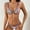 Blue, variant on EGNMCR Bikini Set Women's Bikini Style Printed Split Swimwear Swimwear