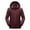 Red, variant on Leesechin Men Puffer Jacket Detachable Cap, Dirt-proof, Wind-proof, Tear-resistant Zipper Casual Warm Jacket