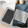 thumbnail image 4 of Dsseng 2 Unités de Mesure Tasses en Acier Inoxydable Tables de Conversion Aimants Tableau de Réfrigérateur Accessoires de Mesure Métrique, 4 of 6