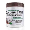 thumbnail image 1 of Crema De Aceite De Coco Con Vitamina E Crema Hidratante De Aceite De Coco Para Pieles Secas Y Sensibles 300 G, 1 of 4