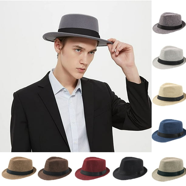 Yirtree Summer Beach Sun Hats for Men Foldable Floppy Travel Packable