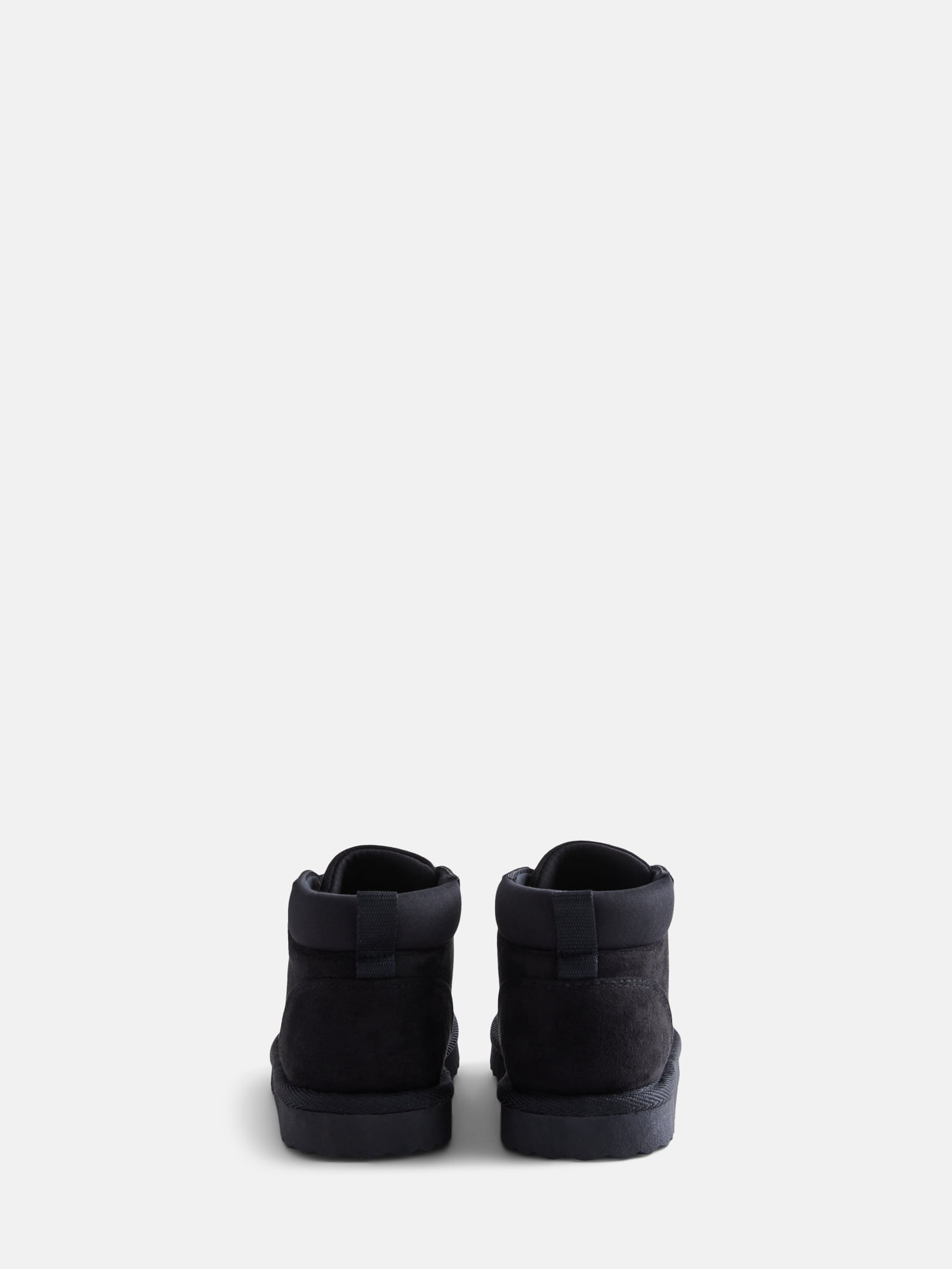 Wonder Nation Toddler Boys' Faux Suede Lace Up Slipper Booties