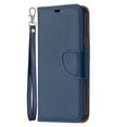 thumbnail image 4 of Allytech Wallet Case Cover for Apple iPhone 12 Pro 6.1-inch/ iPhone 12 6.1", Premium PU Leather Folio Flip Kickstand Credit Cards Holoder Hand Wrist Strap TPU Back Cover for Apple iPhone 12,Blue, 4 of 6