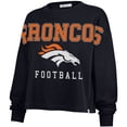 thumbnail image 2 of Women's '47 Navy Denver Broncos Outreach City Oversized Long Sleeve T-Shirt, 2 of 3