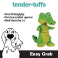 thumbnail image 2 of Juguete para perros Tender-Tuffs Standing Croc con chirriador resistente a pinchazos, 2 of 6