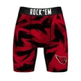 thumbnail image 2 of Men's Rock Em Socks  Cardinal Arizona Cardinals Game Paint Boxer Briefs, 2 of 3