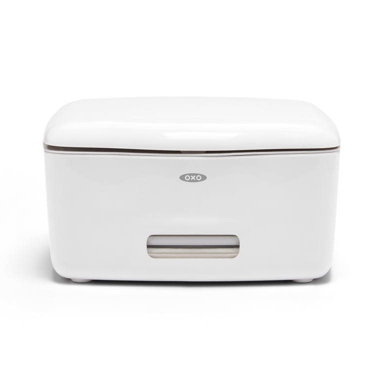 OXO Perfect Pull Flushable Wipes Dispenser, White photo 1