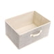 thumbnail image 1 of Injueey Cubo de almacenamiento de ropa, cesta de gran capacidad, cajón, cajas de organización, multifuncional para artículos diversos, Almacenamiento y organización del hogar Beige, 40*28*20 (23L) 23L, 1 of 6