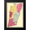 thumbnail image 2 of Beers 13x18 Black Modern Framed Museum Art Print Titled - Yonkers New York Landowner - Beers 1868, 2 of 5