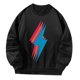 thumbnail image 5 of Sudadera con cuello redondo para mujer, camisetas simples de manga larga para otoño, uso diario en interiores L Yuyangstore sudadera para mujer, 5 of 8