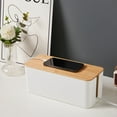 thumbnail image 4 of relayinert Desk For Tough For Desk Plastic Organizer Storage For Enduring No To For Storage Enduring Cables Organized Case White M, 4 of 6