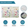 thumbnail image 6 of Spring Floral Placemats Set of 8, Pink Blue Flowers Butterfly Farmhouse Placemats for Dining Table, Place Mats for Kitchen Tabletop, Waterproof Wipeable Dining Table Mats Set, 6 of 9