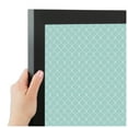 thumbnail image 4 of PinPix ArtToFrames 14x18 Custom Cork Bulletin Board Blue Chain   Poster Board Has a Fabric Style Canvas Finish, Framed in Satin Black (PinPix-571), 4 of 6