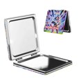 thumbnail image 1 of Qekee Roblox Print Compact Makeup Mirror Folding Mini Pocket Mirror Portable Hand Mirror Double-Sided 2 x 1x Magnification for Woman Girls-Square, 1 of 9