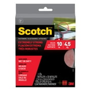 Scotch Extreme Fasteners, 1 in. x 10 ft., Clear, 1 Set/Pack