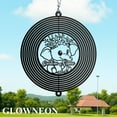 thumbnail image 2 of GLOWNEON Custom Elephant Kinetic Wind Spinner, Hanging Spinner Outdoor Metal Garden Decor, 2 of 5